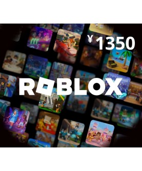 Roblox Game eCard JPY 1350 JP Key 